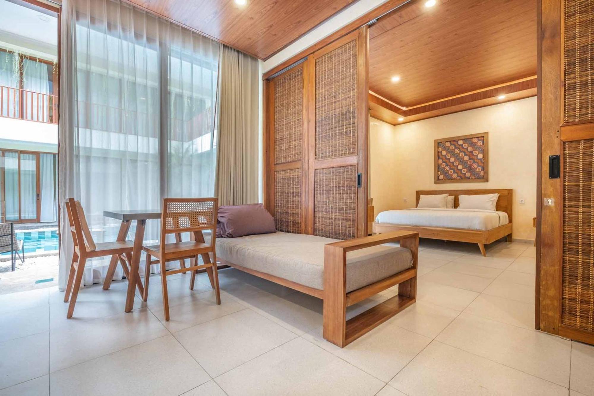 Ellisani Bali Apartman Canggu Szoba fotó