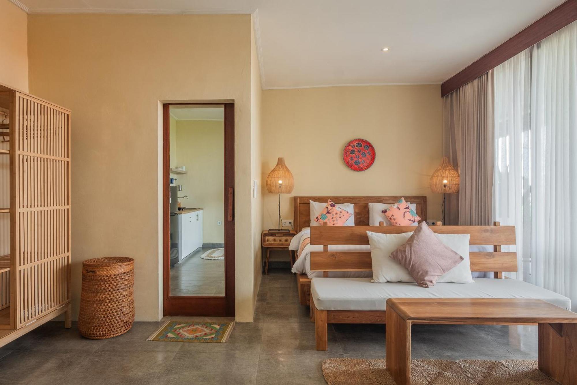 Ellisani Bali Apartman Canggu Szoba fotó